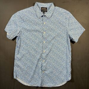Bonobos Slim Fit Short Sleeve Button-Down Shirt, Floral Print, Men’s XL